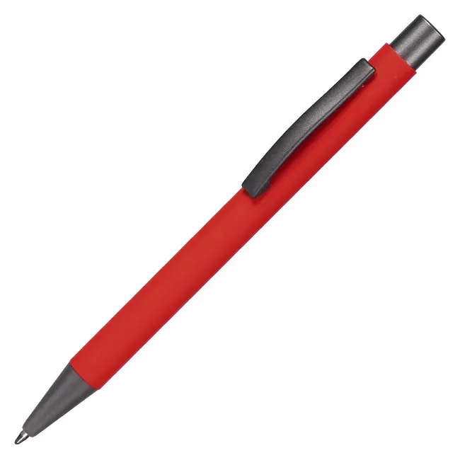 Ручка металева Красный Серый 11828-04