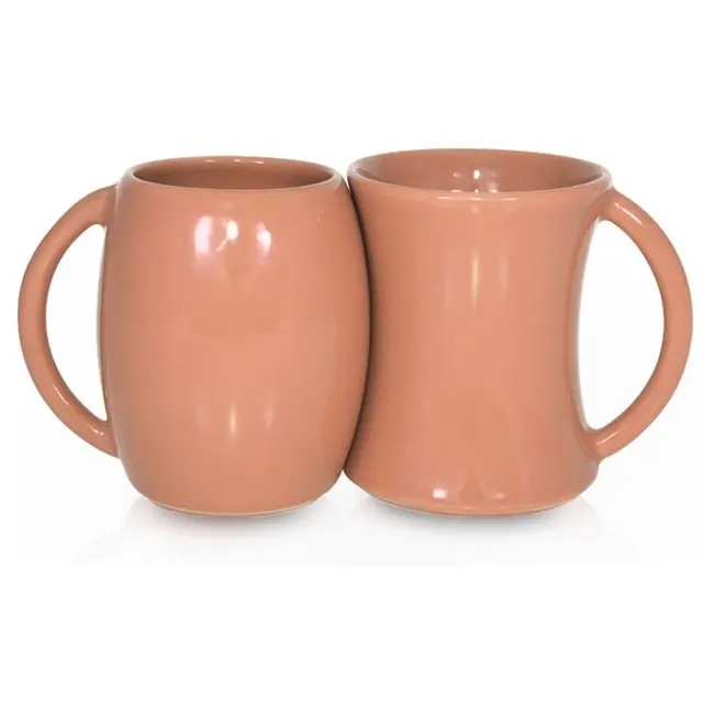 Набір з двох чашок El Paso керамічний 350 / 400 мл Оранжевый 1748-11