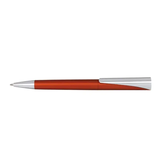 Ручка пластиковая Серебристый Оранжевый 2794-07