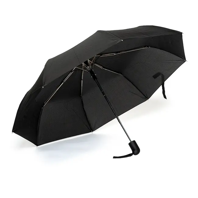 Зонт складной полуавтомат Черный 13655-01