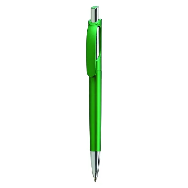 Ручка пластиковая 'VIVA PENS' 'TORO LUX' Зеленый Серебристый 8639-02