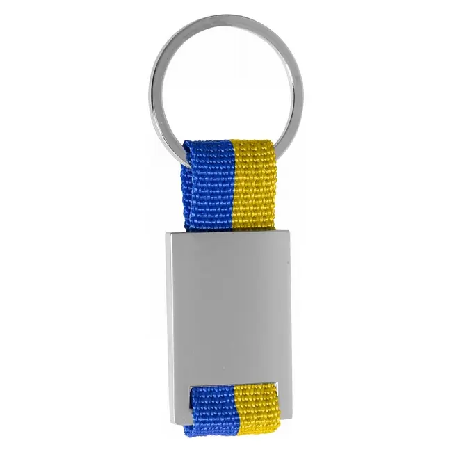 Брелок для ключів Желтый Синий Серебристый 11858-06