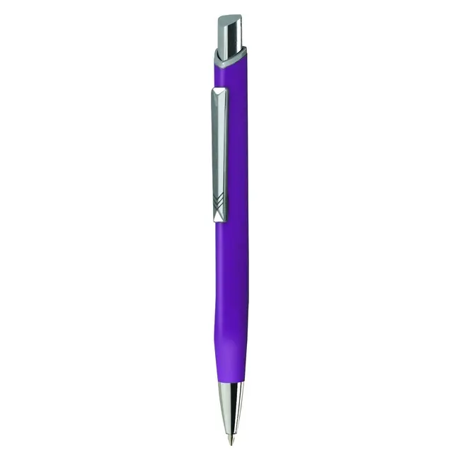 Ручка металева 'VIVA PENS' 'KOBI LUX' Серебристый Фиолетовый 8629-07