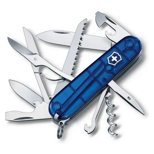 Нож складной 'Victorinox' 'HUNTSMAN' 15 инструментов Синий Серебристый 10223-06