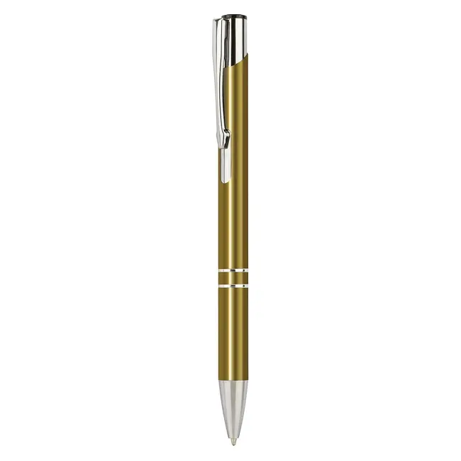 Ручка шариковая металлическая Серебристый Золотистый 11905-09