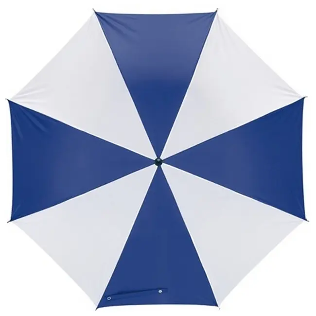 Зонт складной Белый Синий 5860-09