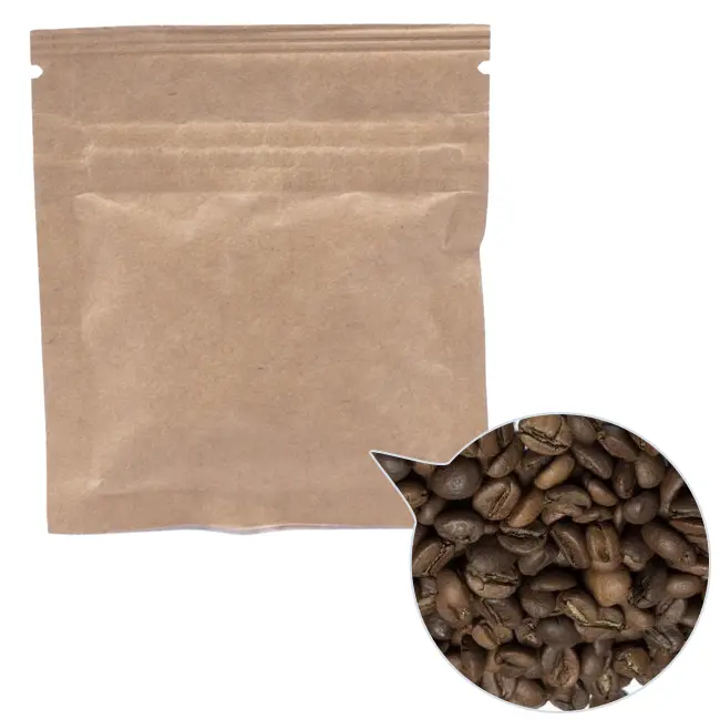 Кава зерно '100% Арабіка Ефіопія Амбела' С70х80 крафт 7г Коричневый 13816-07