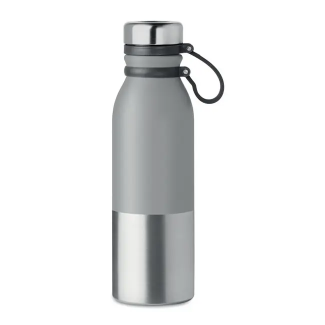 Бутылка для воды 'ICELAND' металлическая 600мл Черный Серебристый Серый 15226-03