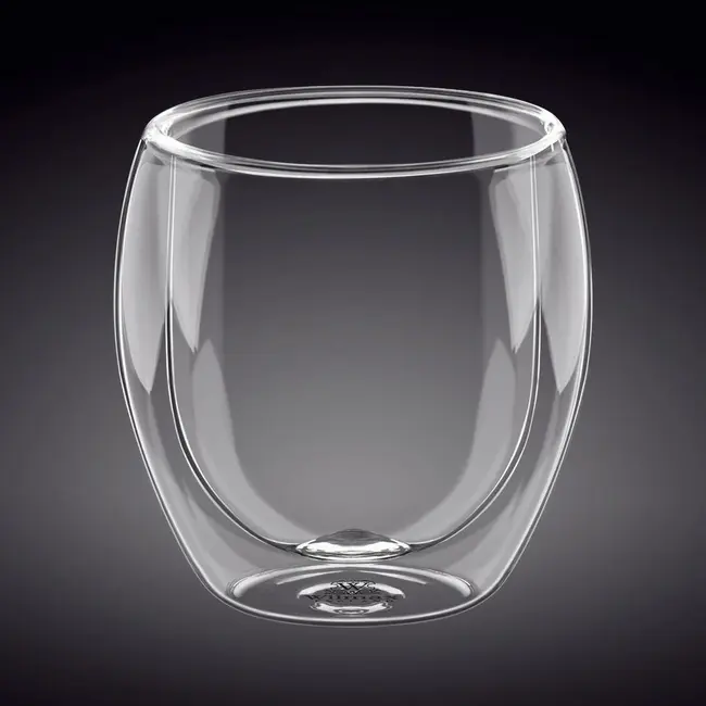 Склянка з подвійним дном 'Wilmax' 150мл Прозрачный 12253-01