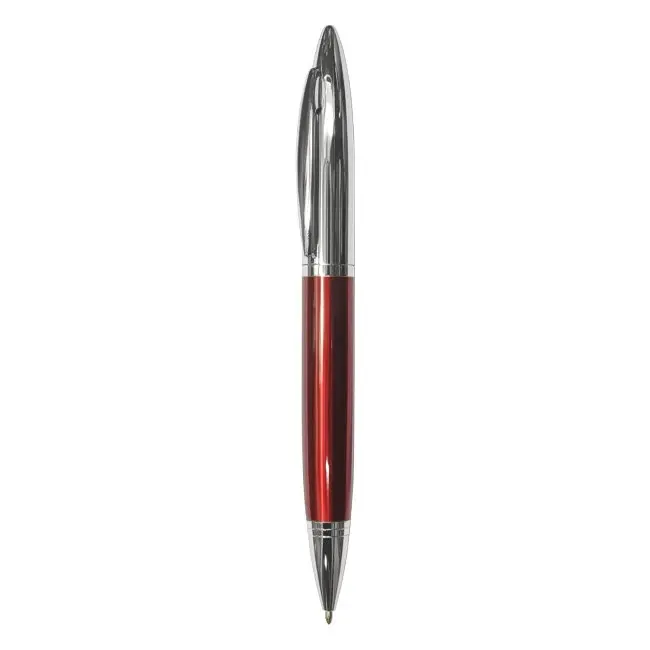 Ручка металлическая Серебристый Красный 3917-02