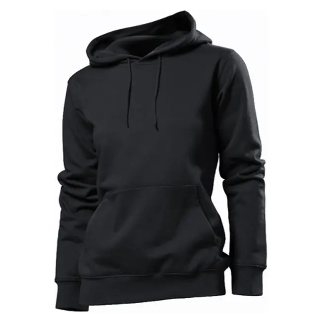 Толстовка 'Stedman' 'Hooded Sweatshirt' женская с капюшоном Черный 8955-01