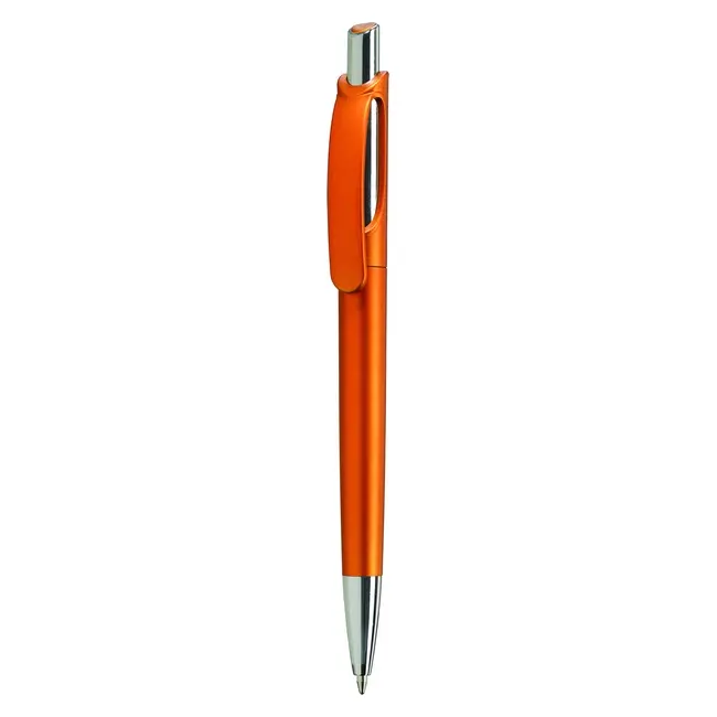 Ручка пластиковая 'VIVA PENS' 'TORO LUX' Серебристый Оранжевый 8639-05