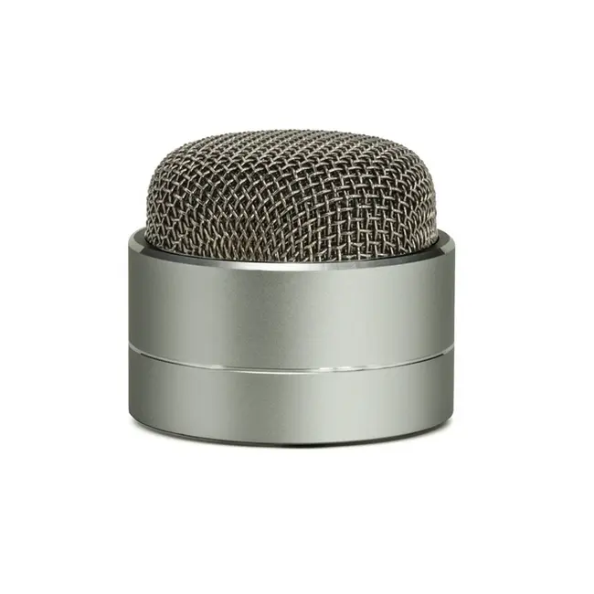 Аудіо-колонка 'Karaoke' 3Вт Bluetooth метал Серебристый Серый 7297-01