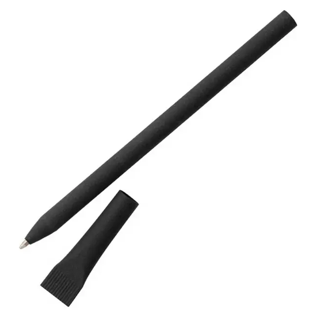 Ручка ORGANIC из переработанной бумаги, 13 см Черный 12938-07
