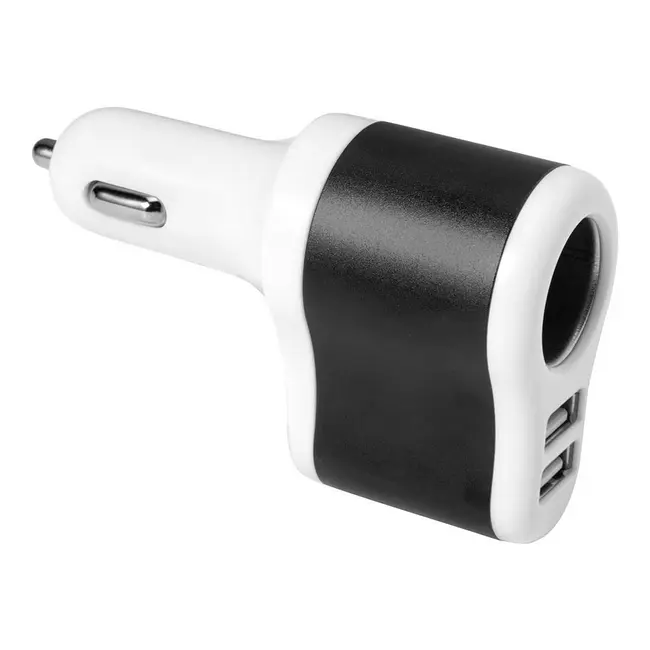 Адаптер питания 2 USB порта Белый Черный 13092-01