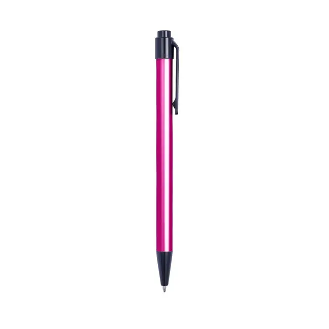 Ручка металева Черный Розовый 14298-04