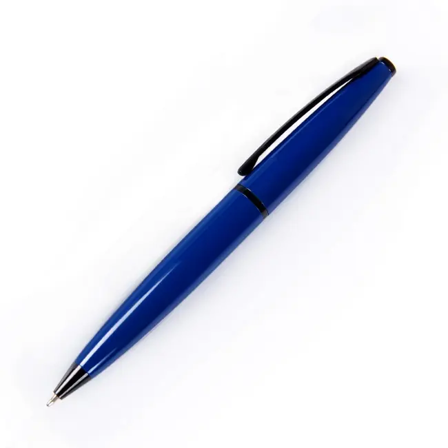 Ручка металлическая Темно-синий Черный 7284-02
