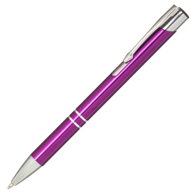 Ручка металлическая Фиолетовый Серебристый 3714-09