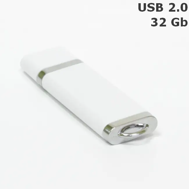 Флешка 'Lighter' 32 Gb USB 2.0 Серебристый Белый 8693-02
