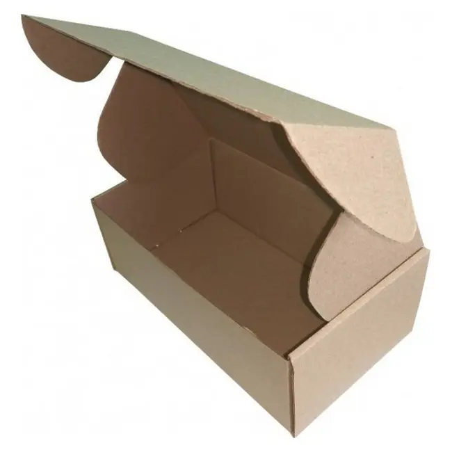 Коробка картонная Самосборная 210х120х80 мм бурая