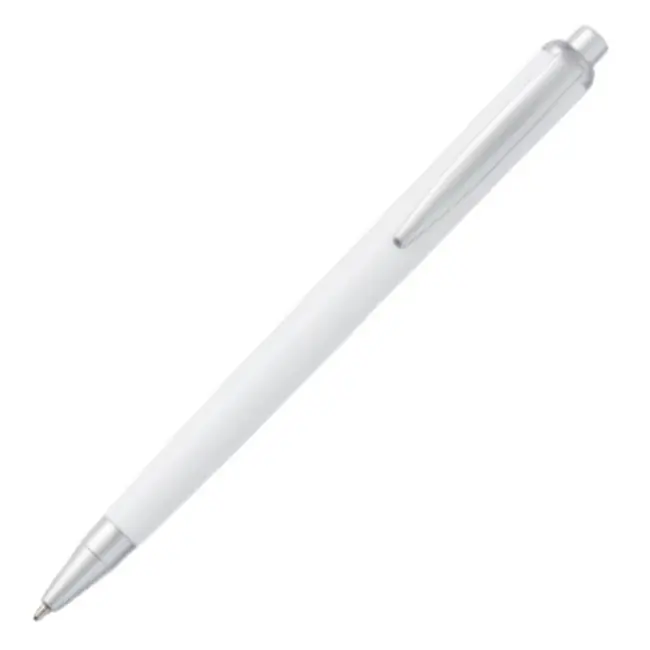Ручка пластиковая Серебристый Белый 3644-01