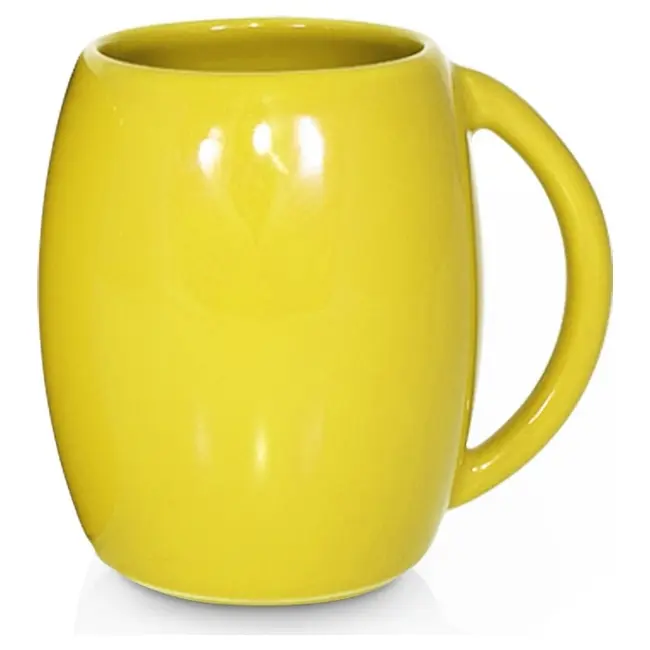 Чашка керамічна Paso 400 мл Желтый 1798-18