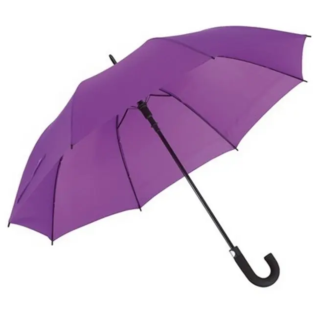 Зонт трость автоматический с чехлом в ручке Фиолетовый 5900-08
