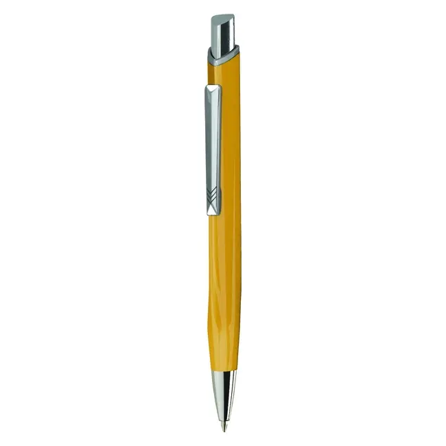 Ручка металева 'VIVA PENS' 'KOBI' Серебристый Желтый 8628-10